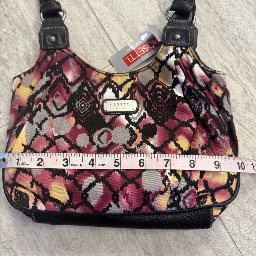 Rosetti Multicolor Patterned Shoulder Bag NWT - image 3